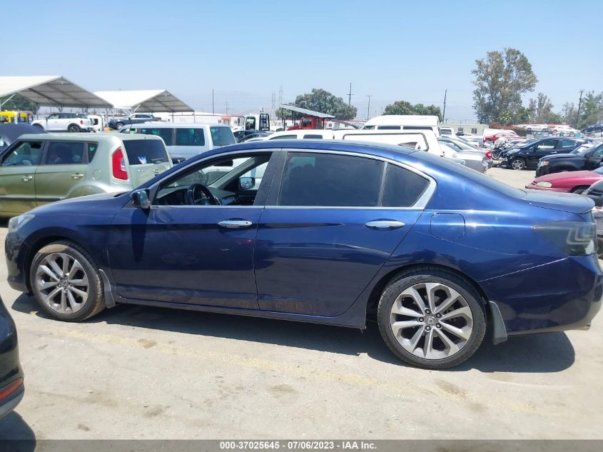 2015 HONDA ACCORD SEDAN SPORT - 1HGCR2F50FA041296