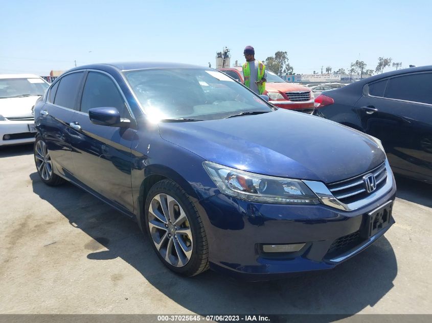 2015 HONDA ACCORD SEDAN SPORT - 1HGCR2F50FA041296