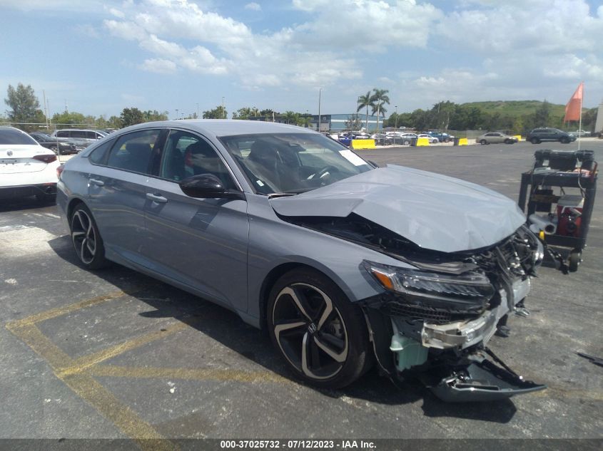 2022 HONDA ACCORD SEDAN SPORT - 1HGCV1F30NA047764