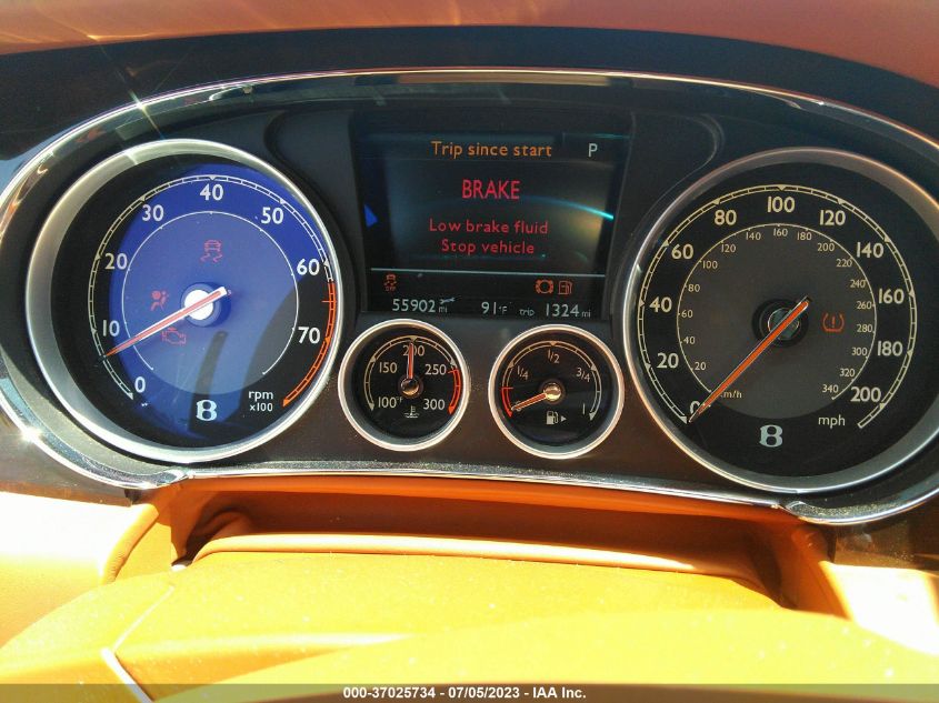 2015 BENTLEY FLYING SPUR W12 - SCBEC9ZAXFC049956