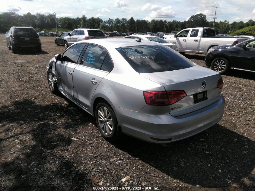 2015 VOLKSWAGEN JETTA SEDAN 1.8T SE W/CONNECTIVITY - 3VWD17AJ6FM289158