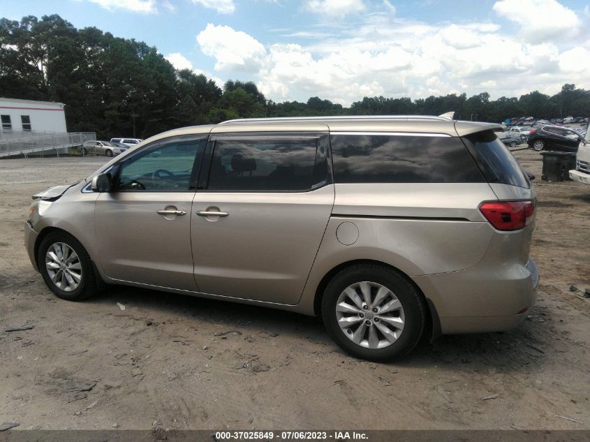 2016 KIA SEDONA EX - KNDMC5C10G6083933