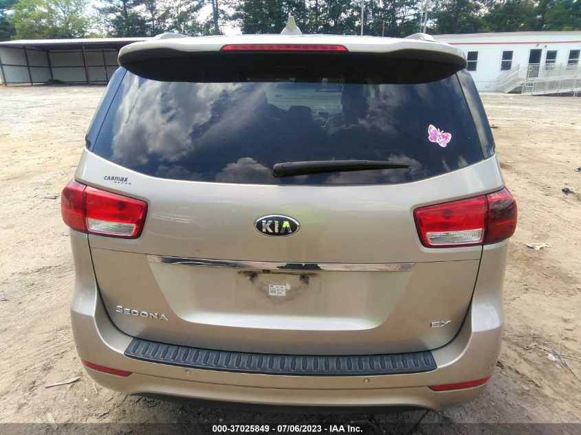 2016 KIA SEDONA EX - KNDMC5C10G6083933