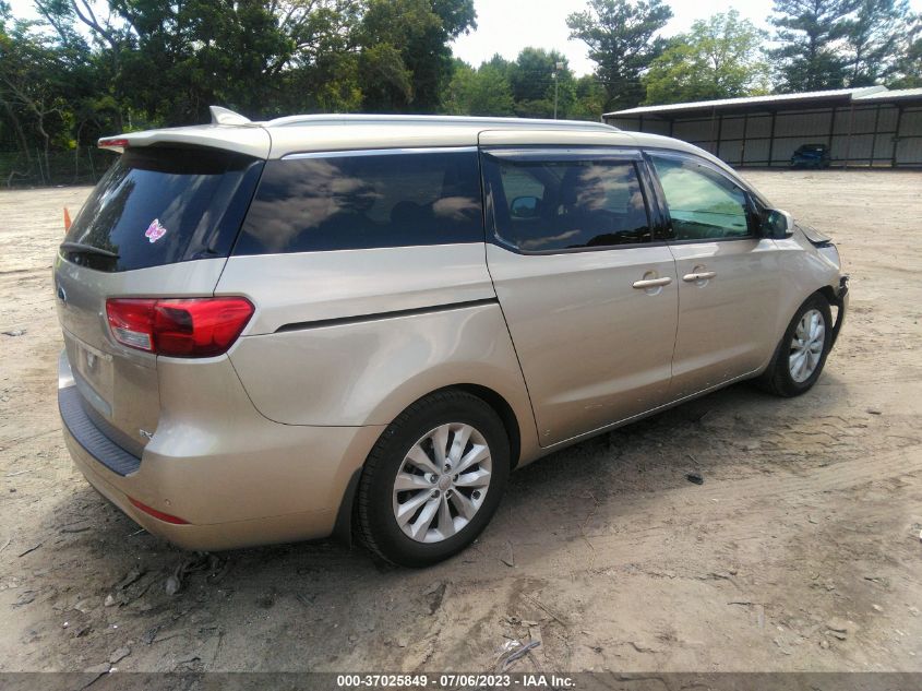 2016 KIA SEDONA EX - KNDMC5C10G6083933