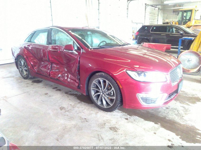 2019 LINCOLN MKZ RESERVE I - 3LN6L5D94KR604639