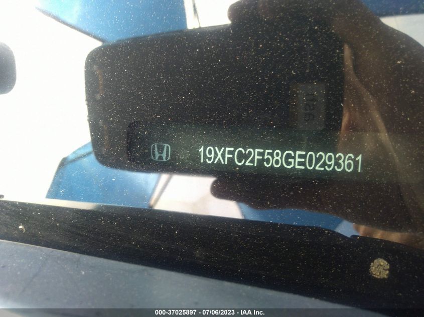 2016 HONDA CIVIC SEDAN LX - 19XFC2F58GE029361