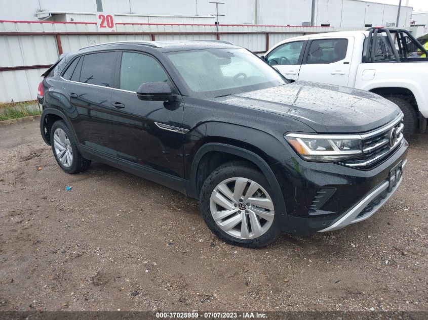 2022 VOLKSWAGEN ATLAS CROSS SPORT 3.6L V6 SE W/TECHNOLOGY - 1V2JE2CA3NC227385