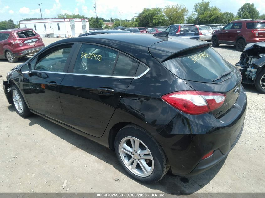 2018 CHEVROLET CRUZE LT - 3G1BE6SMXJS593480
