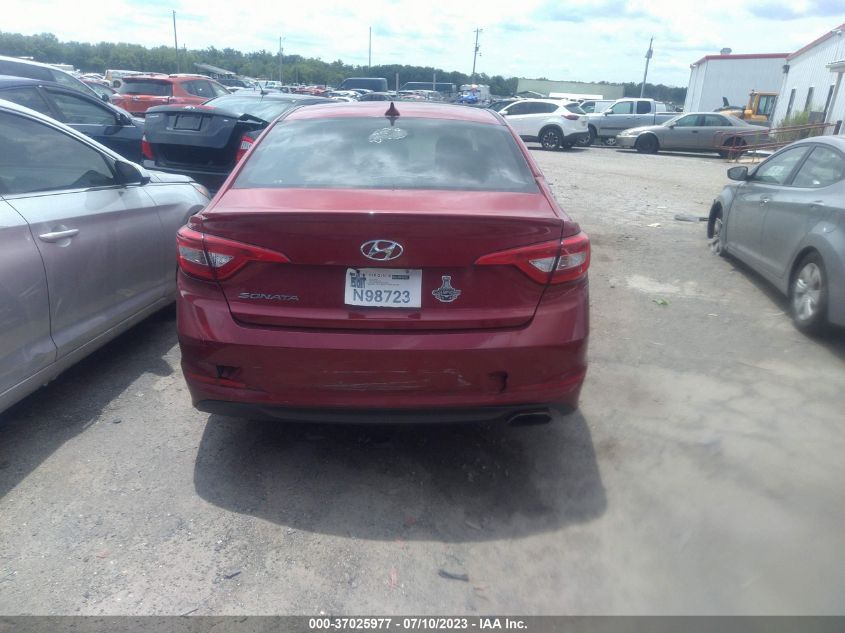 2015 HYUNDAI SONATA 2.4L SE - 5NPE24AF0FH227341