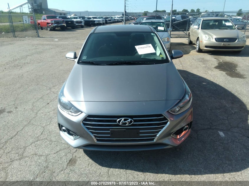 VIN 3KPC24A62NE156007 2022 HYUNDAI ACCENT SEL