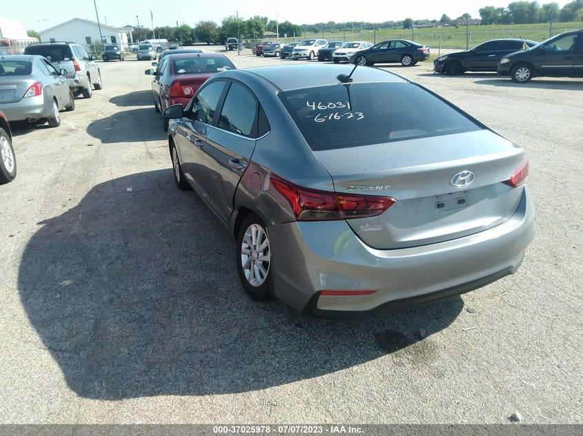 VIN 3KPC24A62NE156007 2022 HYUNDAI ACCENT SEL
