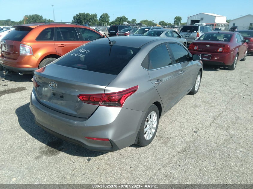 VIN 3KPC24A62NE156007 2022 HYUNDAI ACCENT SEL