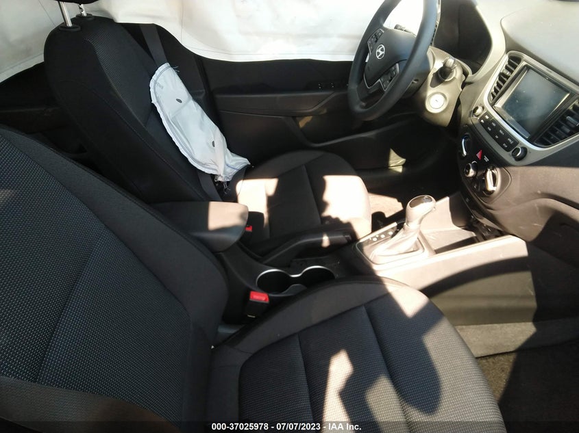 VIN 3KPC24A62NE156007 2022 HYUNDAI ACCENT SEL