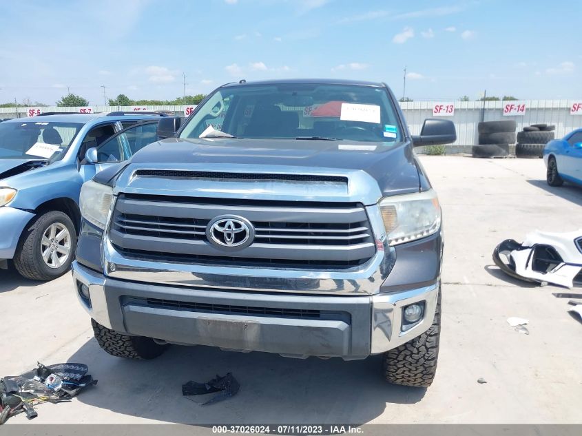 2014 TOYOTA TUNDRA 4WD TRUCK SR5 - 5TFDW5F10EX341877