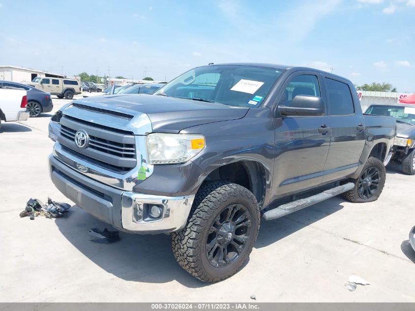 2014 TOYOTA TUNDRA 4WD TRUCK SR5 - 5TFDW5F10EX341877