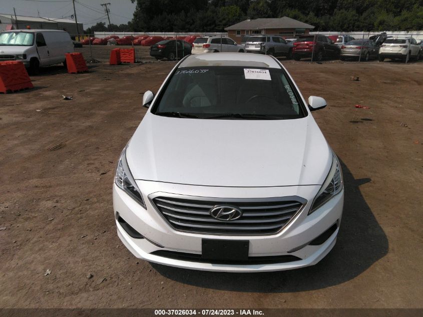 2017 HYUNDAI SONATA 2.4L - 5NPE24AF5HH451658