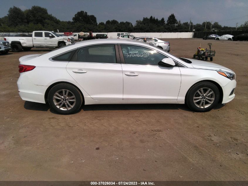 2017 HYUNDAI SONATA 2.4L - 5NPE24AF5HH451658