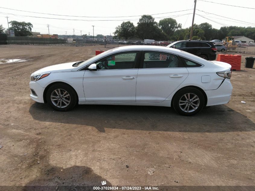 2017 HYUNDAI SONATA 2.4L - 5NPE24AF5HH451658