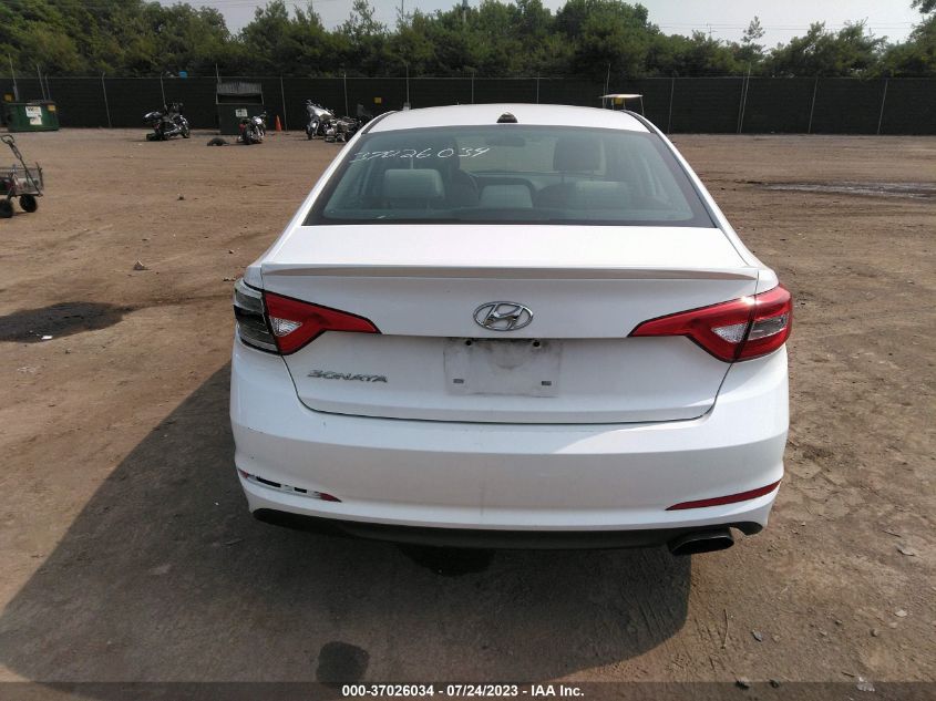 2017 HYUNDAI SONATA 2.4L - 5NPE24AF5HH451658