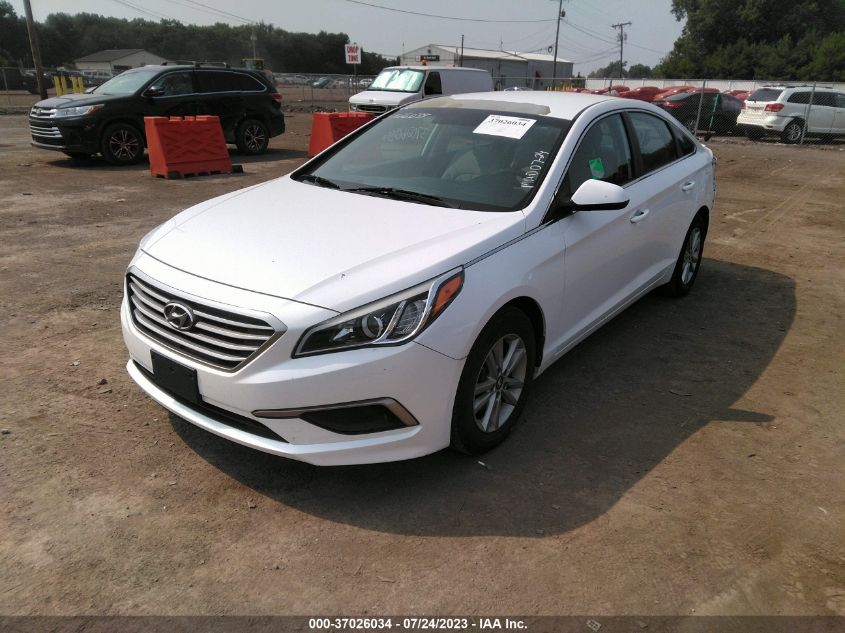 2017 HYUNDAI SONATA 2.4L - 5NPE24AF5HH451658