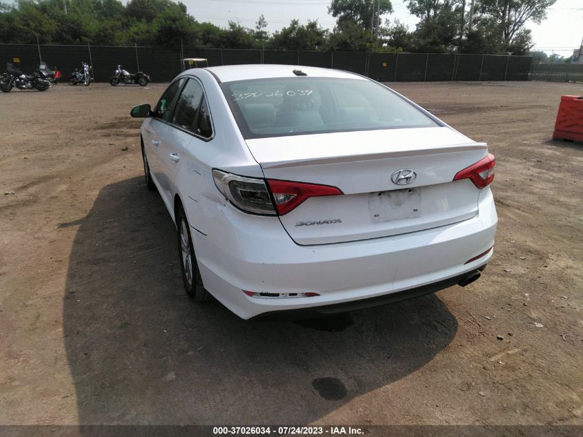 2017 HYUNDAI SONATA 2.4L - 5NPE24AF5HH451658