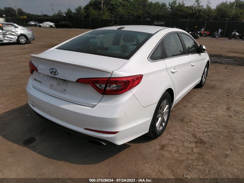 2017 HYUNDAI SONATA 2.4L - 5NPE24AF5HH451658