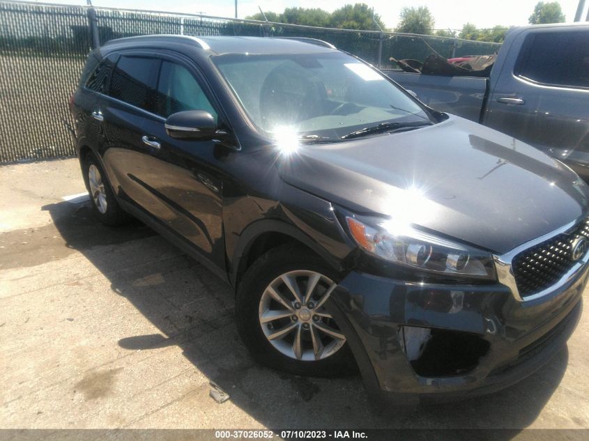 2018 KIA SORENTO LX - 5XYPG4A37JG339859