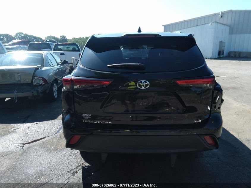 2021 TOYOTA HIGHLANDER XLE - 5TDGZRAH8MS519409