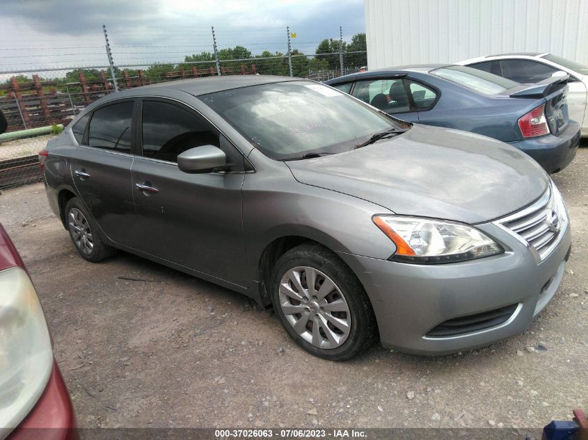 2014 NISSAN SENTRA S - 3N1AB7AP0EY278951