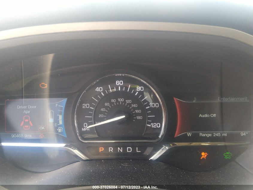 2017 LINCOLN MKZ HYBRID RESERVE - 3LN6L5MU1HR654010