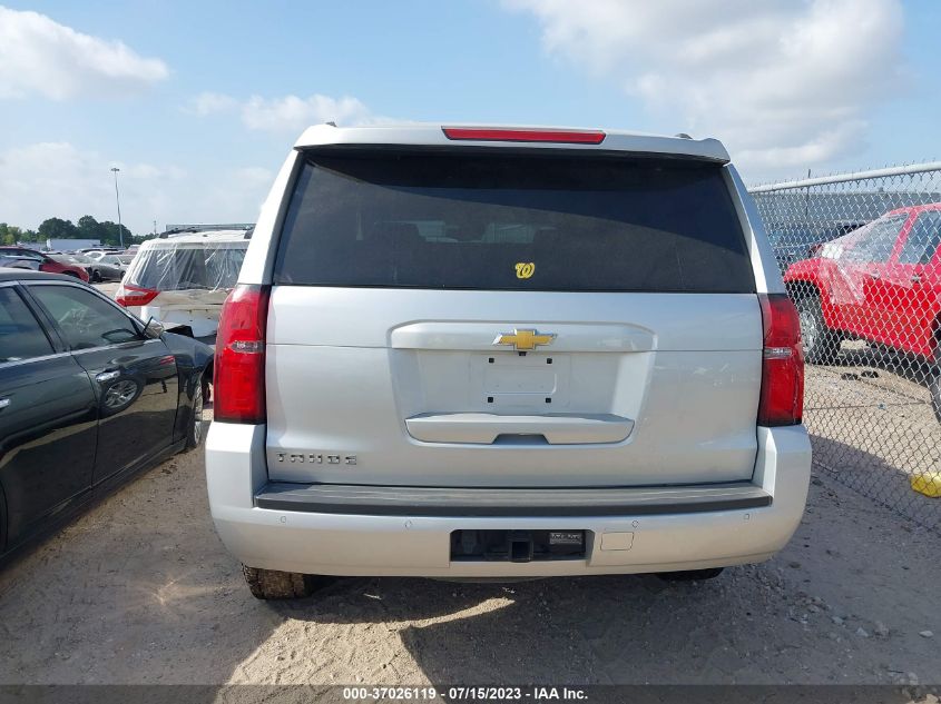 2017 CHEVROLET TAHOE LT - 1GNSCBKC7HR312494