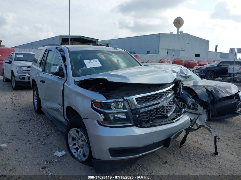 2017 CHEVROLET TAHOE LT - 1GNSCBKC7HR312494