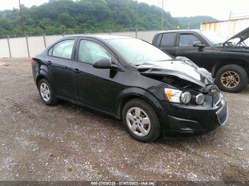2016 CHEVROLET SONIC LS - 1G1JB5SG2G4176355