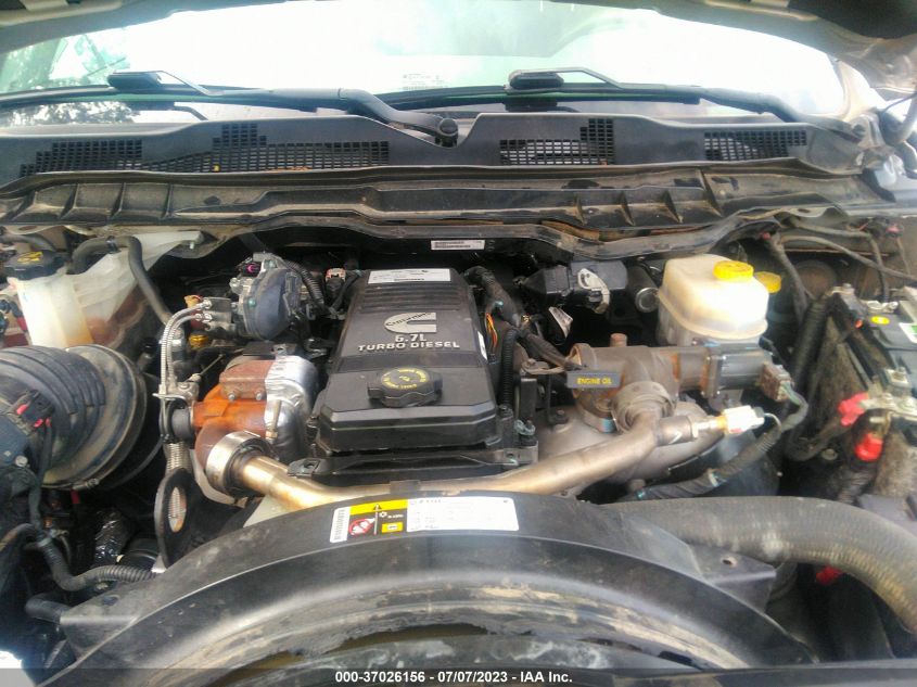 2018 RAM 2500 ST - 3C6UR5CL0JG301124