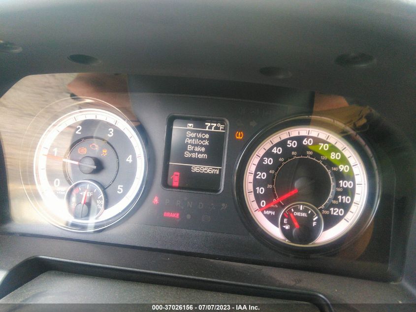 2018 RAM 2500 ST - 3C6UR5CL0JG301124