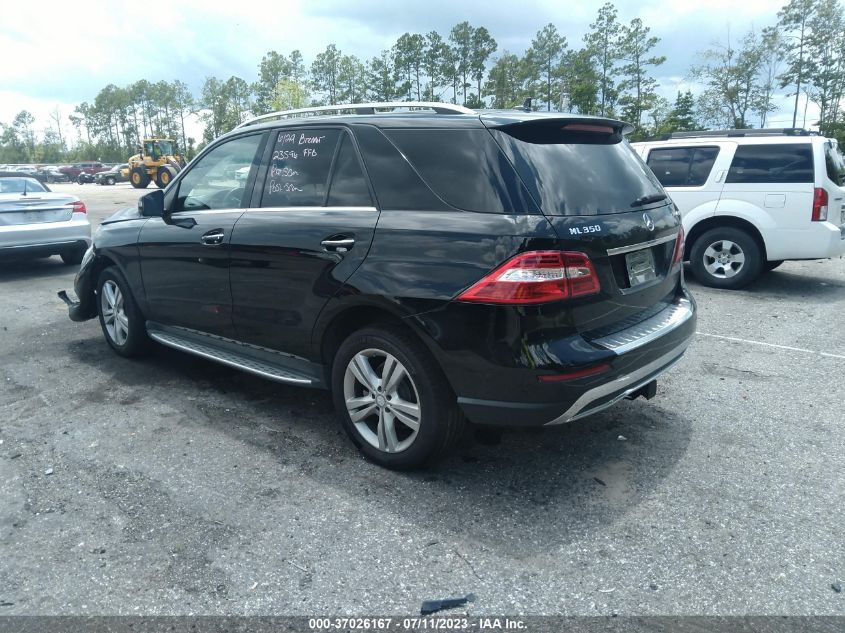 2013 MERCEDES-BENZ M-CLASS ML 350 - 4JGDA5HB5DA101578