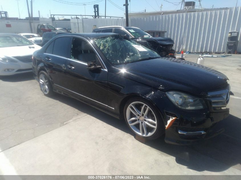 2013 MERCEDES-BENZ C-CLASS C 250 - WDDGF4HB6DA827050