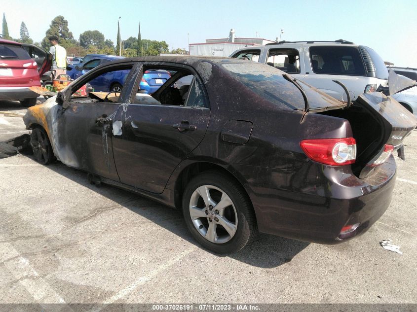 2013 TOYOTA COROLLA L/LE/S - 2T1BU4EE5DC067732