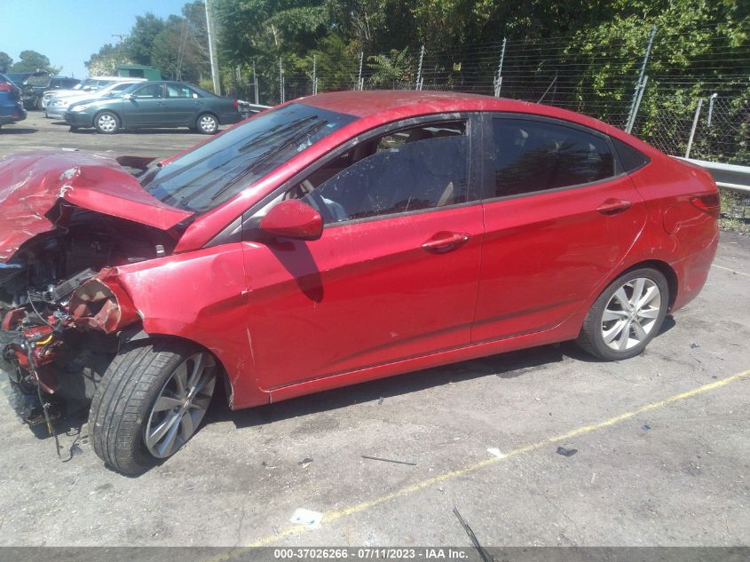 2014 HYUNDAI ACCENT GLS - KMHCU4AEXEU770060