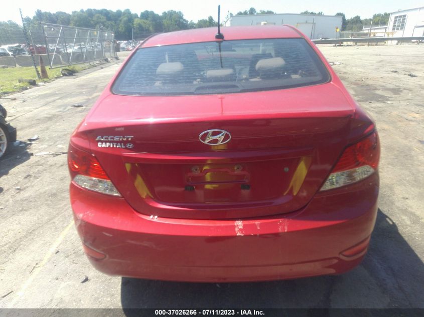 2014 HYUNDAI ACCENT GLS - KMHCU4AEXEU770060