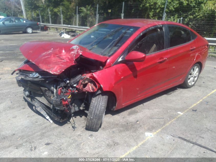 2014 HYUNDAI ACCENT GLS - KMHCU4AEXEU770060
