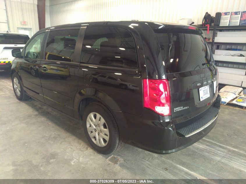 2016 DODGE GRAND CARAVAN SE - 2C4RDGBG1GR100302