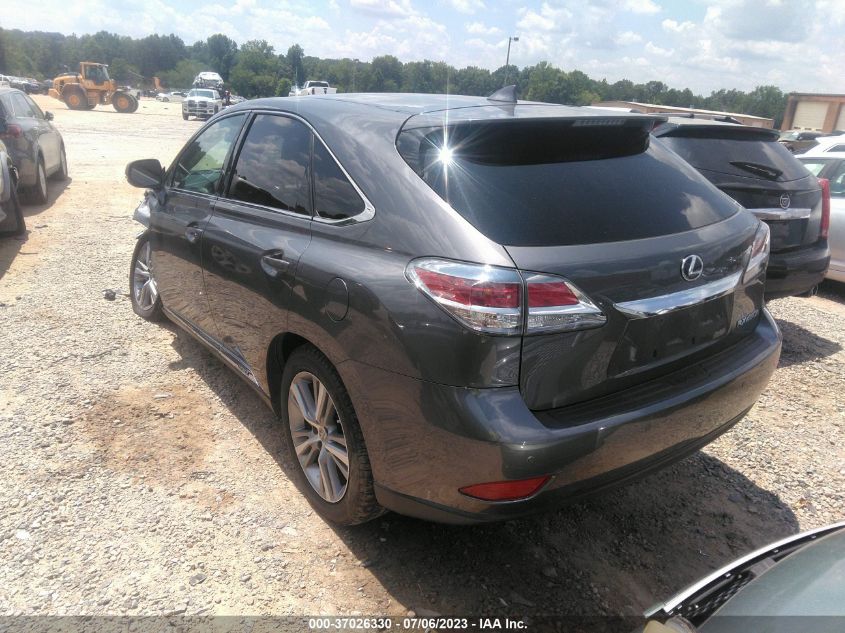 2015 LEXUS RX 450H - 2T2ZB1BA8FC003204