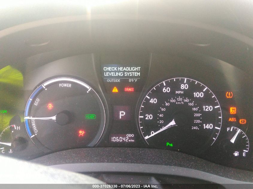 2015 LEXUS RX 450H - 2T2ZB1BA8FC003204