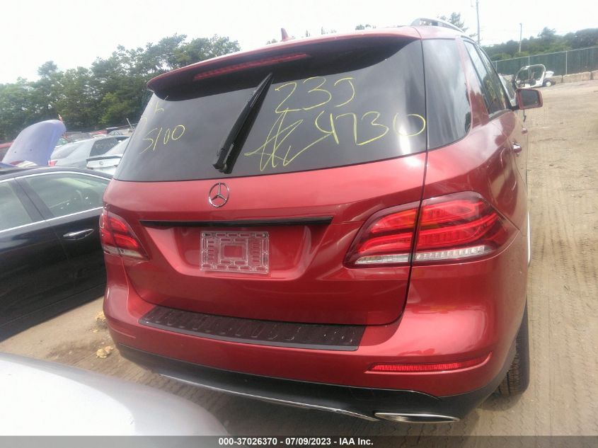 2016 MERCEDES-BENZ GLE GLE 350 - 4JGDA5HB1GA702703