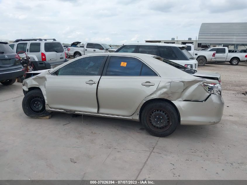 2014 TOYOTA CAMRY L/LE/XLE/SE/SE SPORT - 4T4BF1FK6ER409790