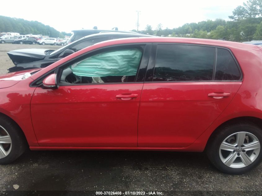 2015 VOLKSWAGEN GOLF TDI S - 3VW2A7AU2FM063510