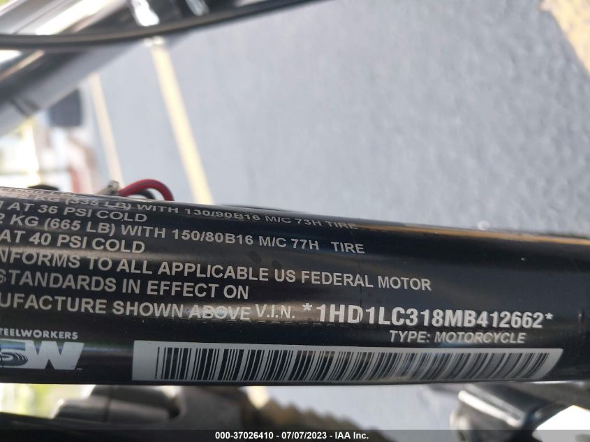 2021 HARLEY-DAVIDSON XL1200 X - 1HD1LC318MB412662