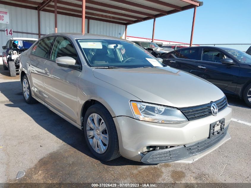 2014 VOLKSWAGEN JETTA SEDAN SE - 3VWD17AJ6EM247684