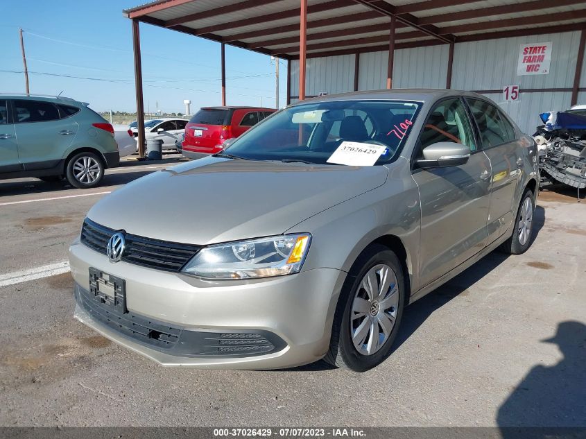 2014 VOLKSWAGEN JETTA SEDAN SE - 3VWD17AJ6EM247684